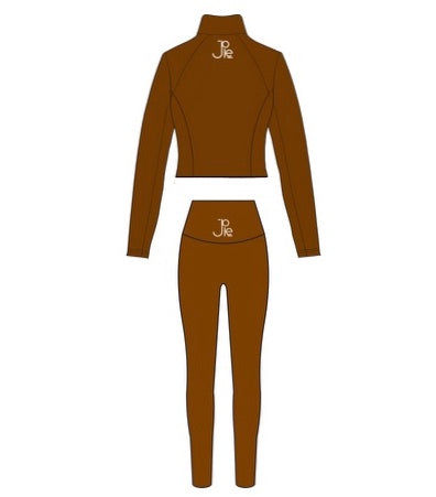 Fleece Legging - BROWN