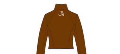 Fleece Zip Jacket - BROWN