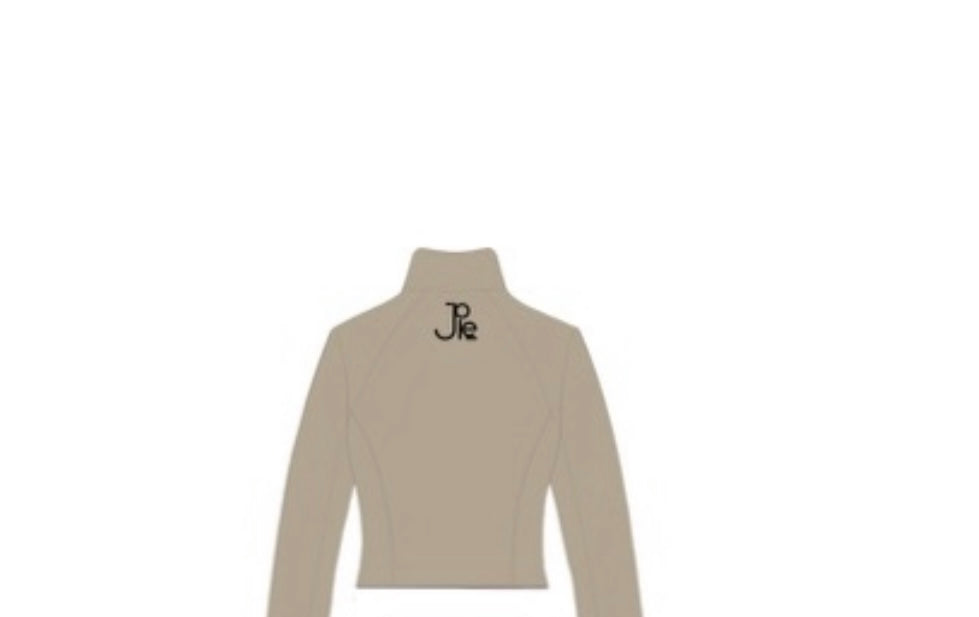 Fleece Zip Jacket - NUDE